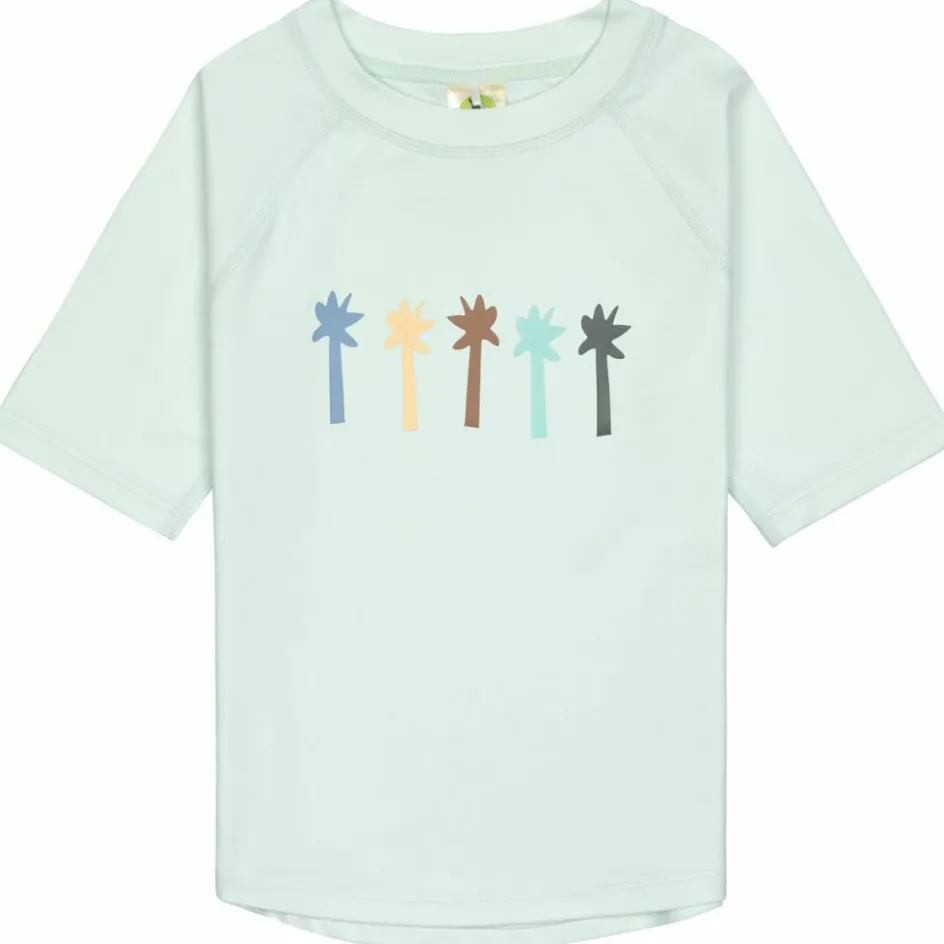 T-shirt anti-UV Palmiers vert écume (13-18 mois)|Lässig New
