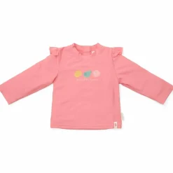 T-shirt de bain anti-UV manches longues Ocean Treasures Rouge (1-2 ans)|Little Dutch Best