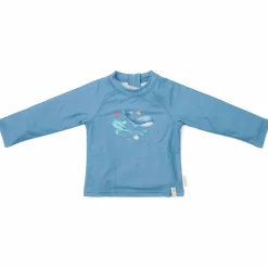 T-shirt de bain anti-UV manches longues Ocean Blue (3-4 ans)|Little Dutch Online