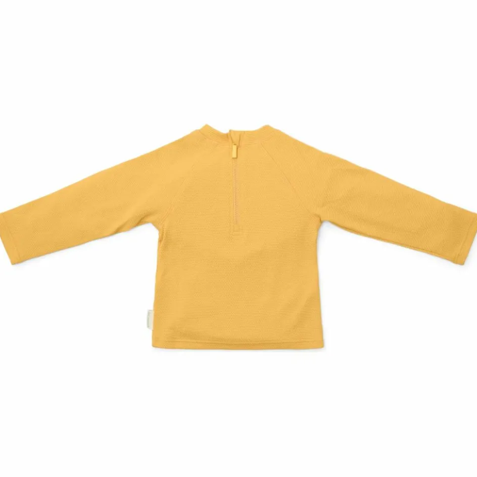 Best Little Dutch T-shirt de bain anti-UV manches longues Seashells Sunny Yellow (3-4 ans)