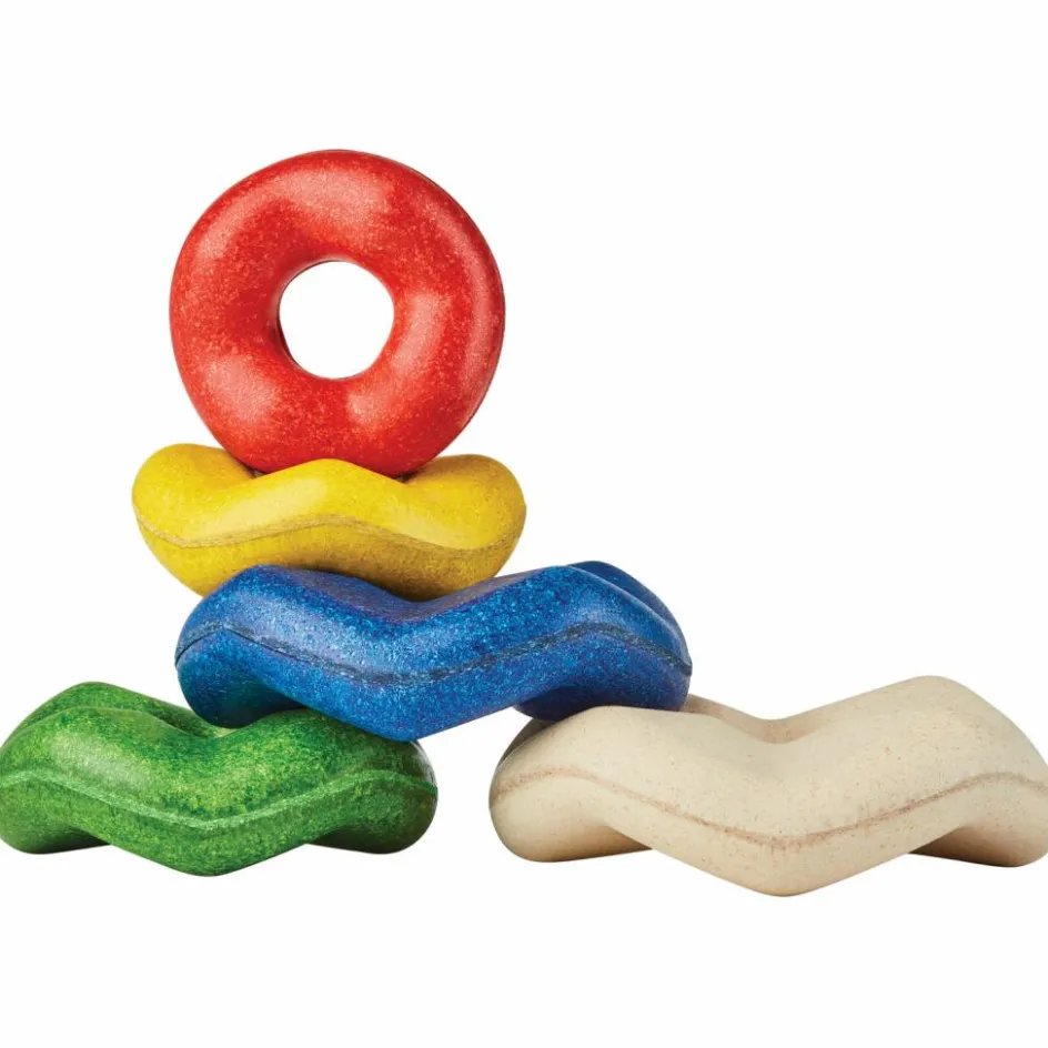 Outlet Plan Toys Vagues à empiler (5 pièces)