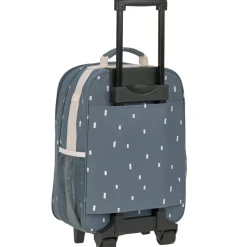 Valise à roulettes Happy Prints bleu nuit|Lässig Sale
