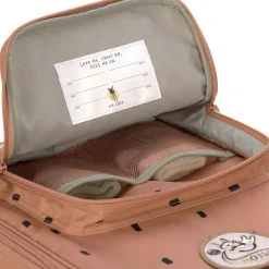 Clearance Lässig Valise à roulettes Happy Prints caramel