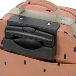 Clearance Lässig Valise à roulettes Happy Prints caramel