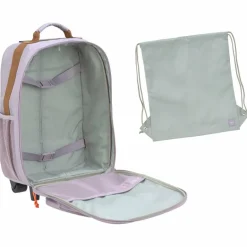 Discount Lässig Valise à roulettes Little Gang Mauve