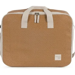 Valise de maternité à pois Poppy Cannelle|Walking Mum New