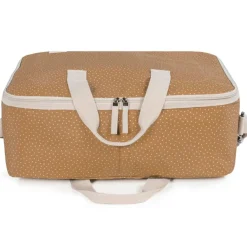 Valise de maternité à pois Poppy Cannelle|Walking Mum New