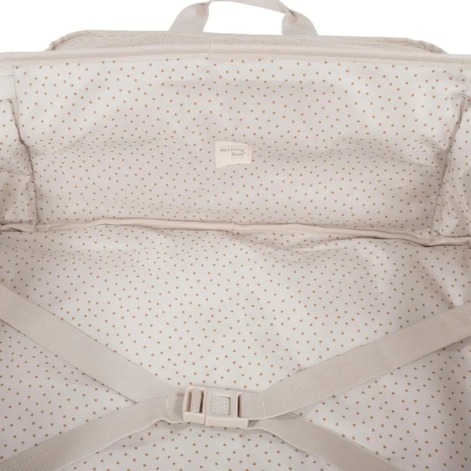 Valise de maternité à pois Poppy Cannelle|Walking Mum New
