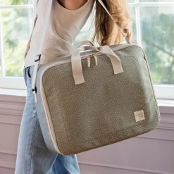 Valise de maternité à pois Poppy Mousse|Walking Mum Outlet