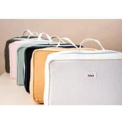 Hot BEBEL Valise de maternité amande