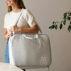 Walking Mum Valise de maternité Botton Rayures