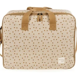 Valise de maternité coeurs Poppy Cannelle|Walking Mum Discount