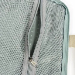 Online Walking Mum Valise de maternité I love vichy vert