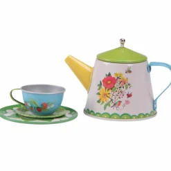 Valise dînette thé métal La Grande Famille|Moulin Roty Discount