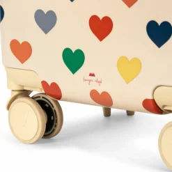 Best Konges Slojd Valise enfant Bon Cœur Coloré