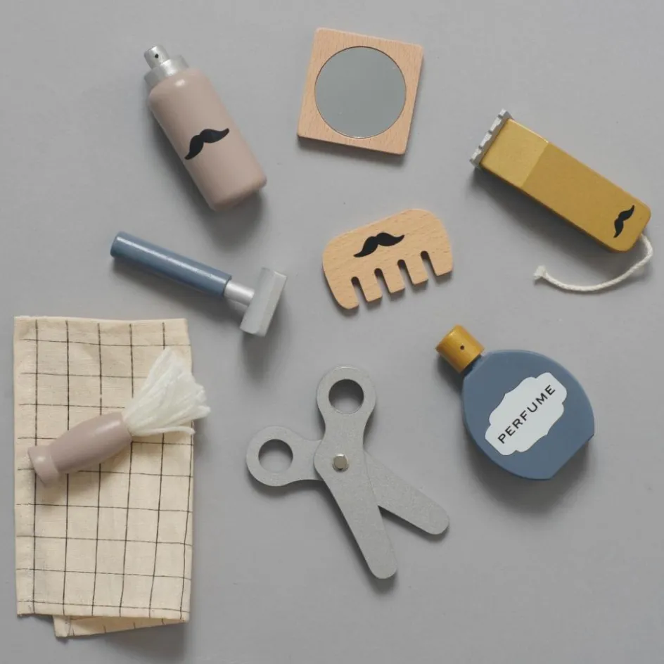 Valisette de barbier en bois|Jabadabado Discount