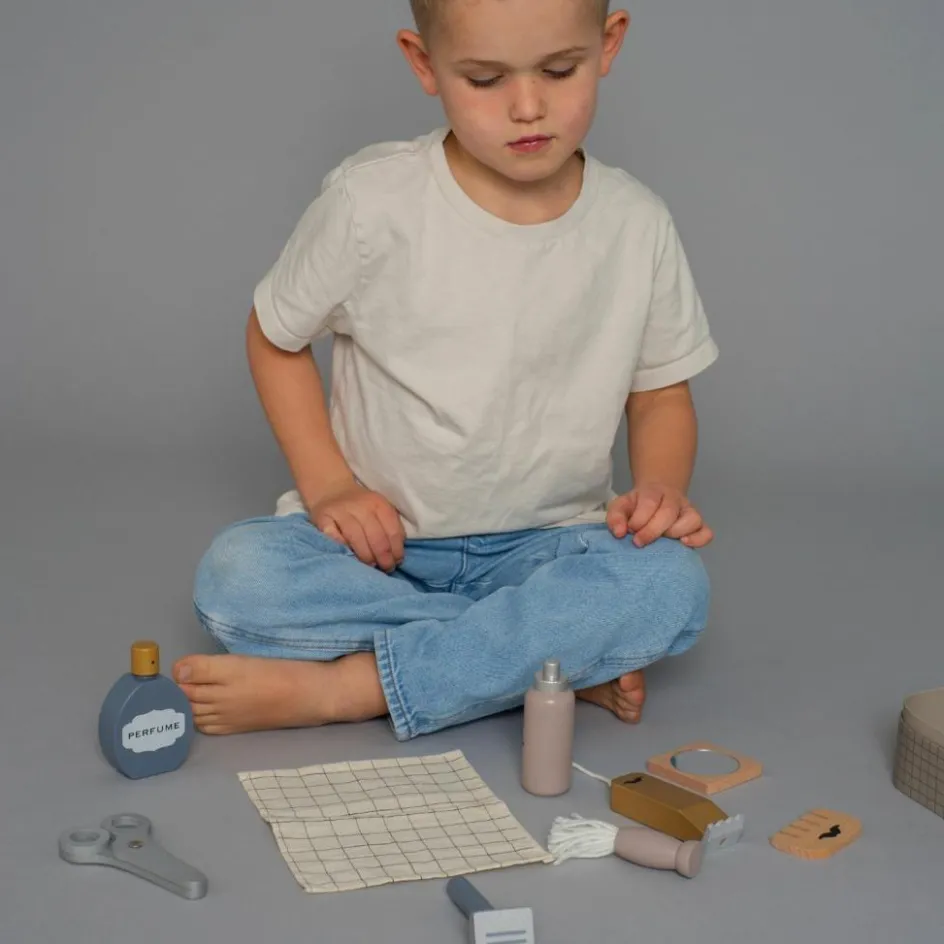 Valisette de barbier en bois|Jabadabado Discount