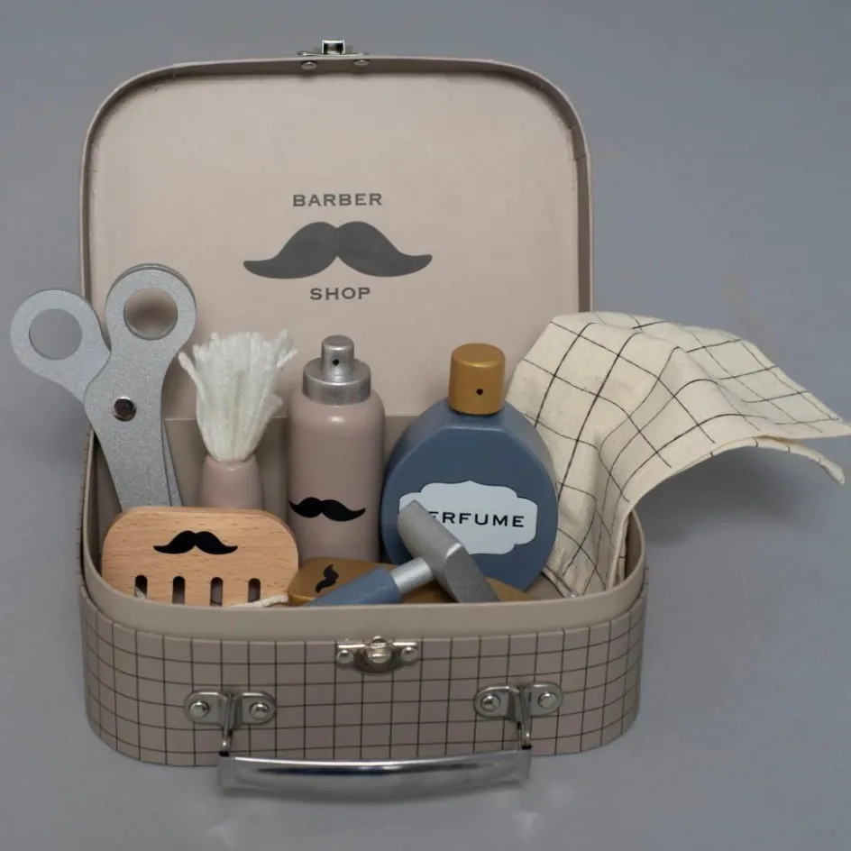 Valisette de barbier en bois|Jabadabado Discount