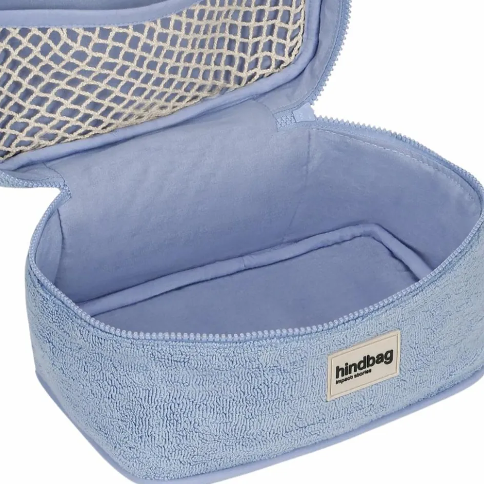 Vanity Gaspard en éponge Bleu|Hindbag Discount