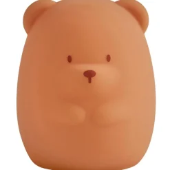 Veilleuse en silicone ours caramel (12 cm)|Nattou