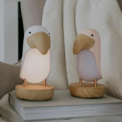 New Mary's Veilleuse et enceinte Bluetooth Toucan Rose