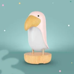 New Mary's Veilleuse et enceinte Bluetooth Toucan Rose