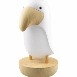 Hot Mary's Veilleuse et enceinte Bluetooth Toucan Blanc