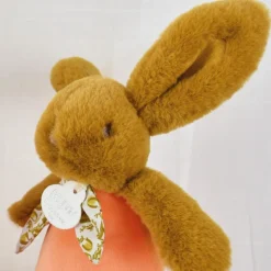 Veilleuse musicale culbuto ocre Lapin Doudou (24 cm)|Doudou et Compagnie New
