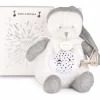 Outlet Doudou et Compagnie Veilleuse musicale projection d'étoiles ours argent