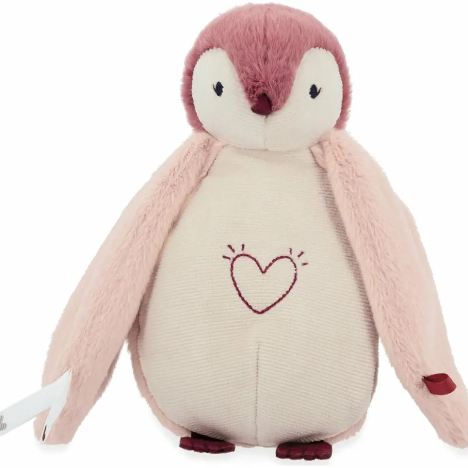 Veilleuse peluche Manchot rose (20 cm)|Kaloo Discount