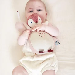 Veilleuse peluche Manchot rose (20 cm)|Kaloo Discount