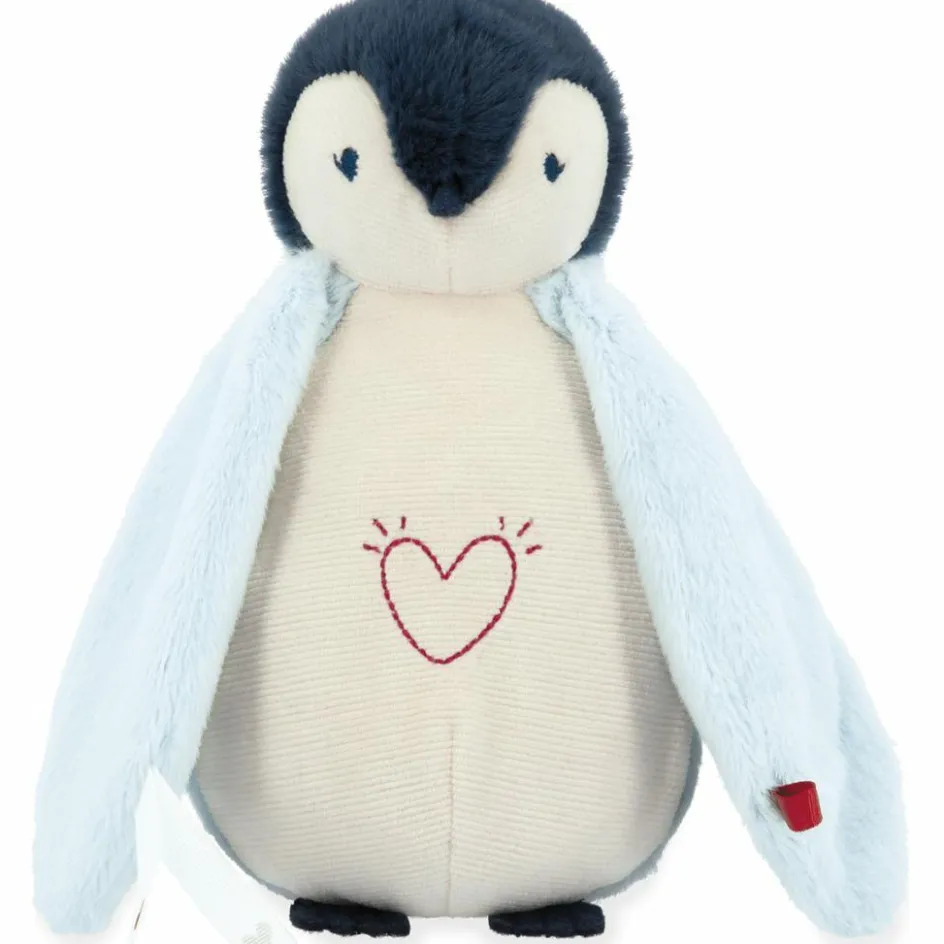 Veilleuse peluche Manchot bleu (20 cm)|Kaloo Best