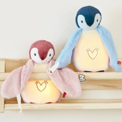 Veilleuse peluche Manchot bleu (20 cm)|Kaloo Best