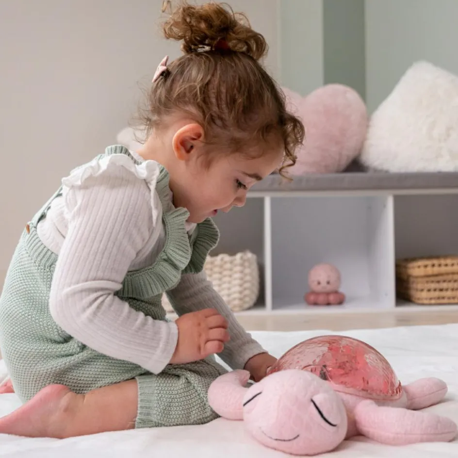 Veilleuse peluche Tranquil Turtle™ Rose (rechargeable)|Cloud B Discount