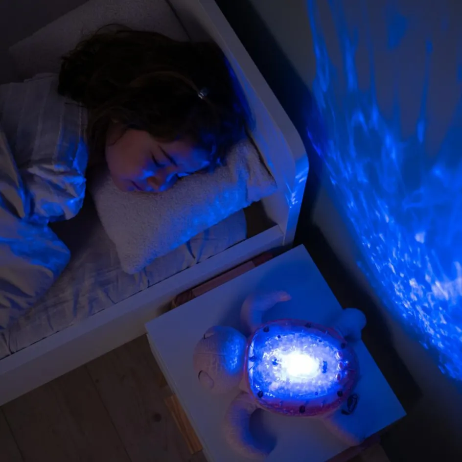 Veilleuse peluche Tranquil Turtle™ Rose (rechargeable)|Cloud B Discount