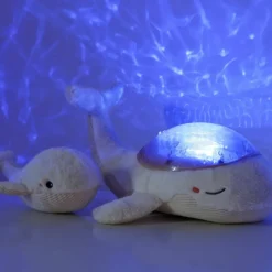 Veilleuse peluche Tranquil Baleine|Cloud B Hot