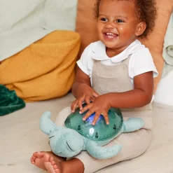 Clearance Cloud B Veilleuse peluche Tranquil Turtle™ Green (rechargeable)