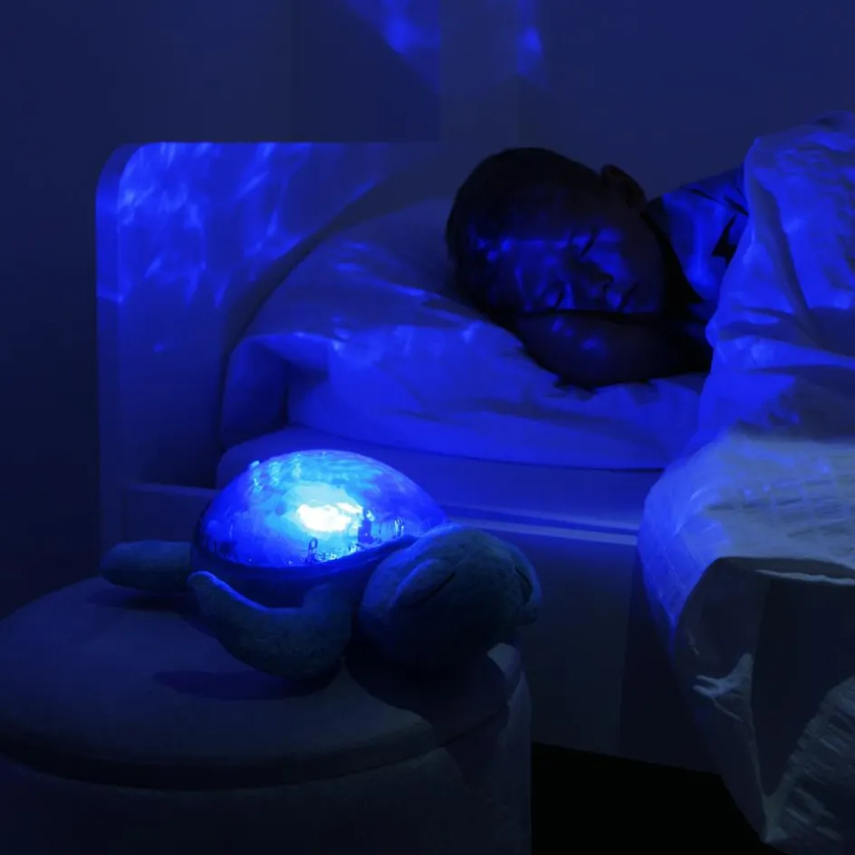 Sale Cloud B Veilleuse peluche Tranquil Turtle™ Océan (rechargeable)