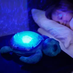 Sale Cloud B Veilleuse peluche Tranquil Turtle™ Océan (rechargeable)