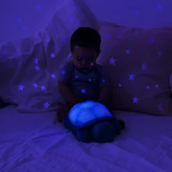 Hot Cloud B Veilleuse peluche Twilight Turtle Classic Moka