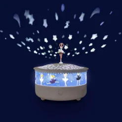 Veilleuse projecteur d'étoiles Ballerine rechargeable|Trousselier Discount