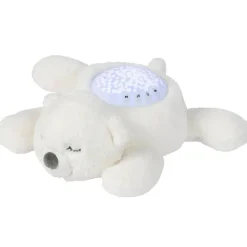 Sale Nattou Veilleuse projecteur Lapidou Ours blanc