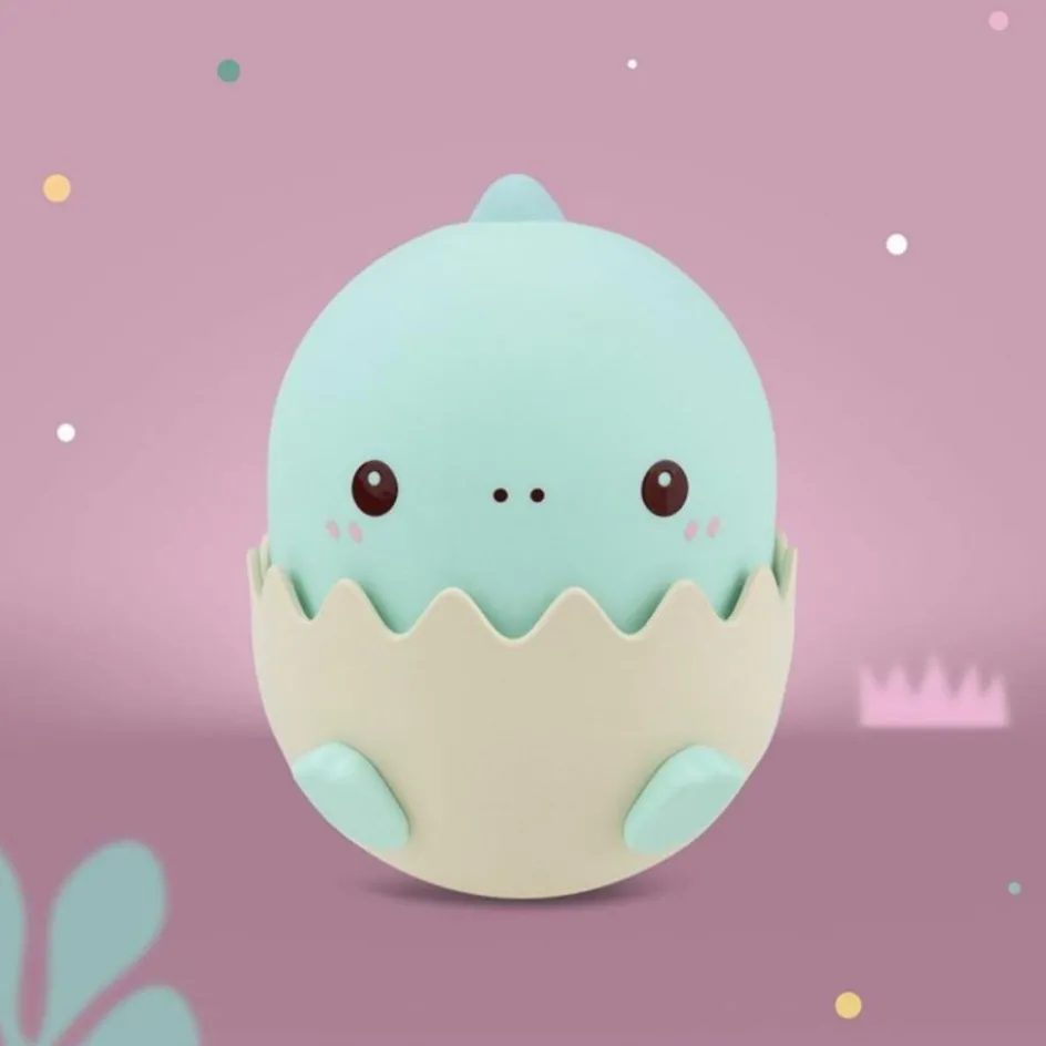 New Mary's Veilleuse rechargeable bébé Dinosaure Bleu