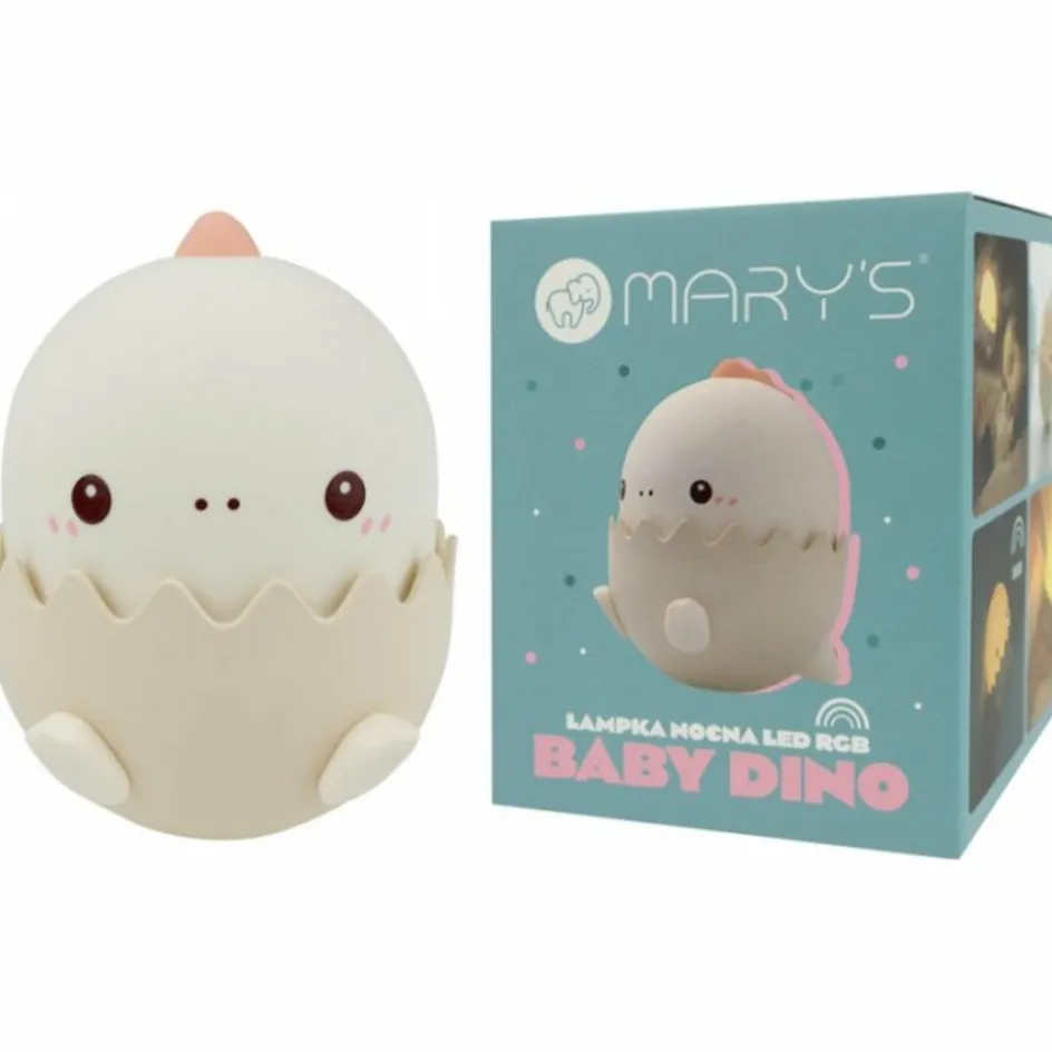 Outlet Mary's Veilleuse rechargeable bébé Dinosaure Rose