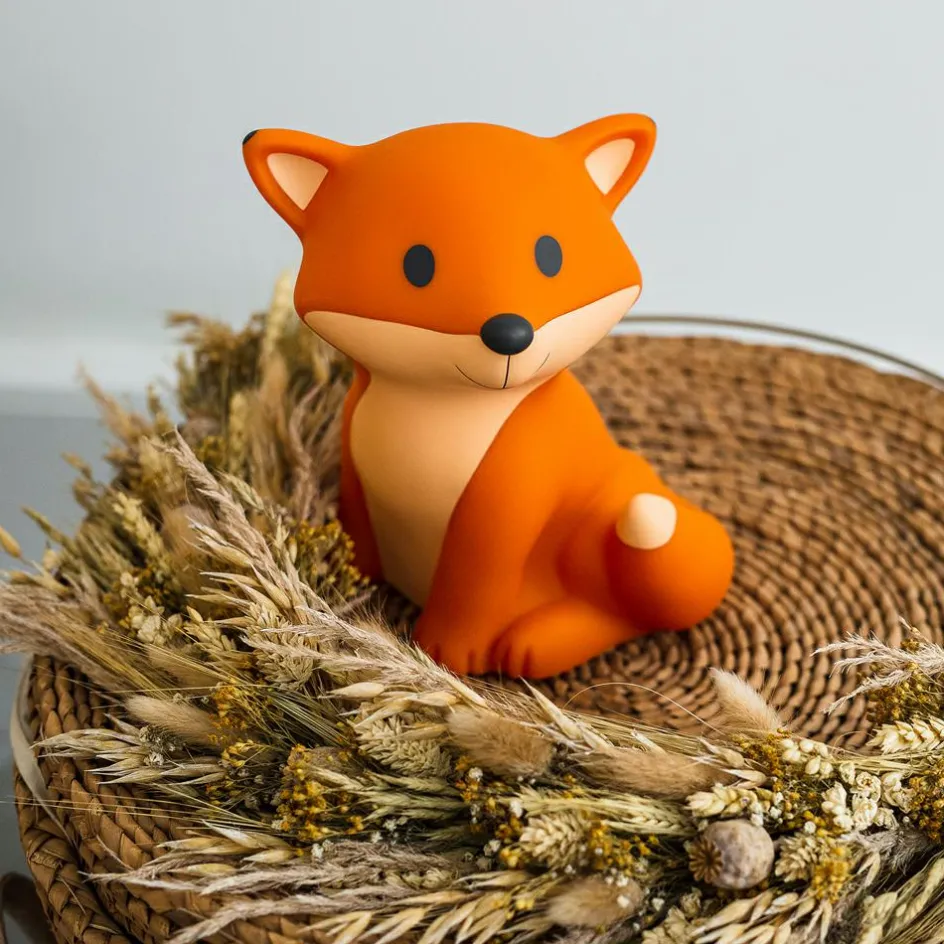 Hot Atelier Pierre Junior Veilleuse rechargeable César orange (20 cm)