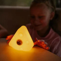 Veilleuse rechargeable Fromage avec Souris|Mary's Hot