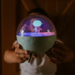 Veilleuse rechargeable Lune Bleue|Mary's Clearance