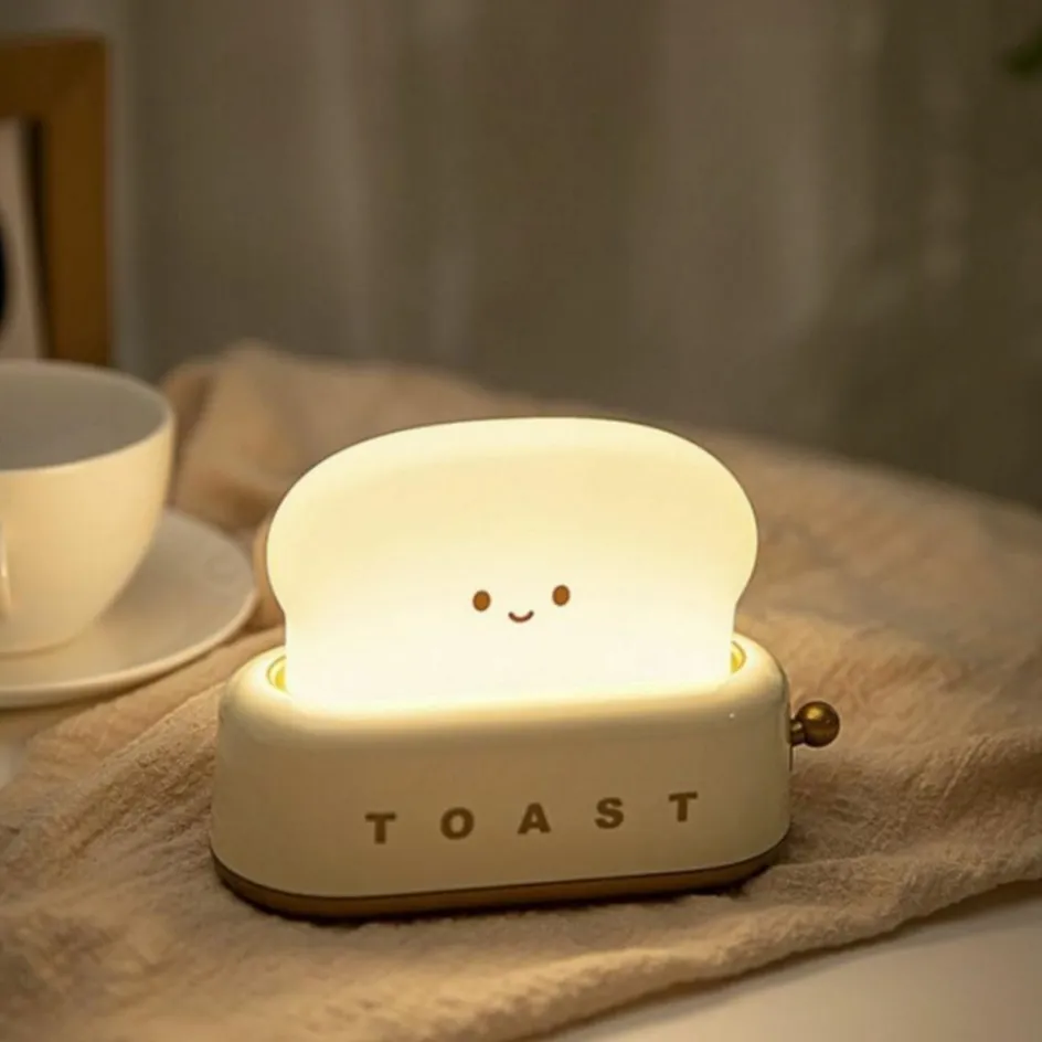 Veilleuse rechargeable Toaster Jaune|Mary's Online