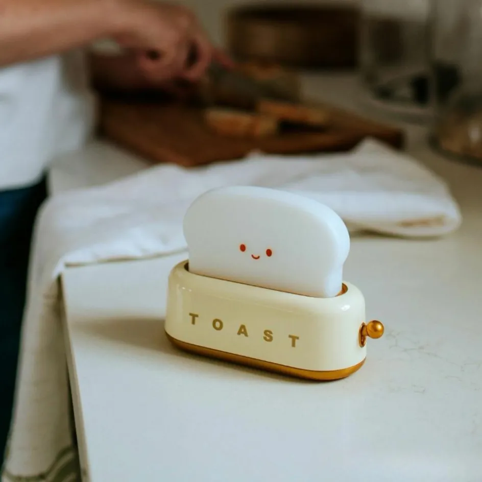 Veilleuse rechargeable Toaster Jaune|Mary's Online