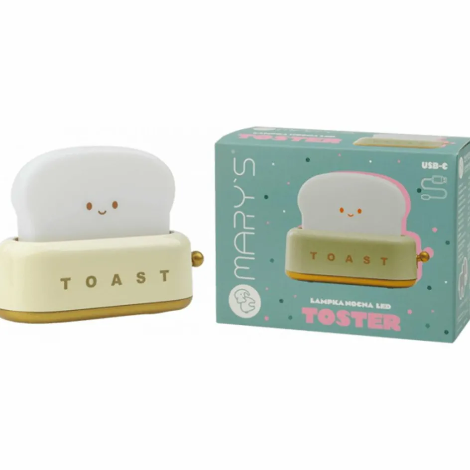 Veilleuse rechargeable Toaster Jaune|Mary's Online